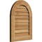 Ekena Millwork Round Top Gable Vnt Non-Functional Western Red Cedar Gable Vnt w/Decorative Face Frame, 30"W x 28"H GVWRT30X2802RDUWR - alternate 4